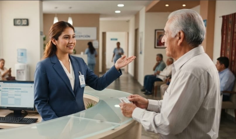Anfitriona de Atención al Paciente ​PRESTADOR DE SERVICIOS ADMINISRATIVOS EN SALUD